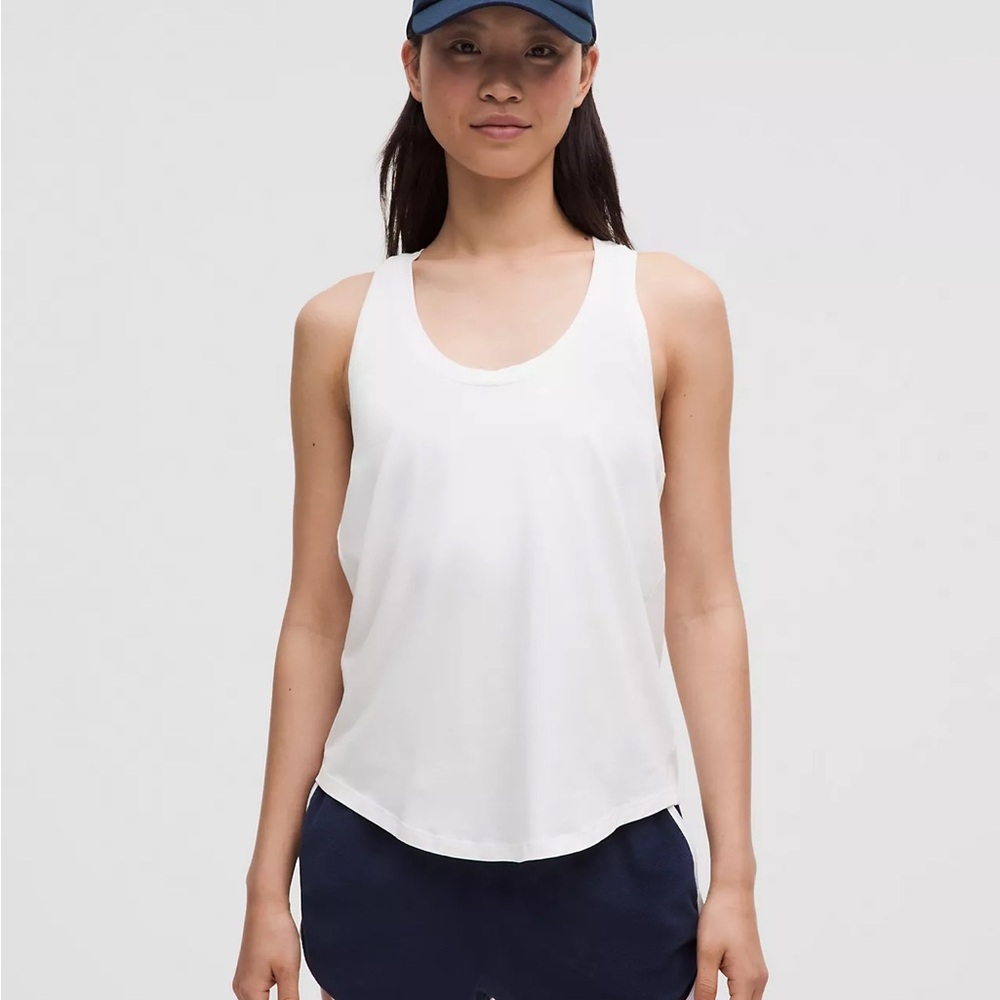 NWT Lululemon Athletica White Love Tank Top Size 8